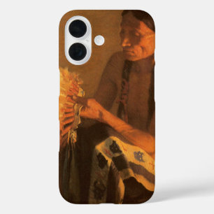 Coques iPhone 16 Old War Bonnet par Joseph Henry Sharp