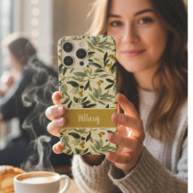 Olive Branch Monogram Name 