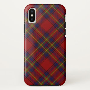 Coque Case-Mate iPhone Oliver tartan rouge jaune bleu plaid