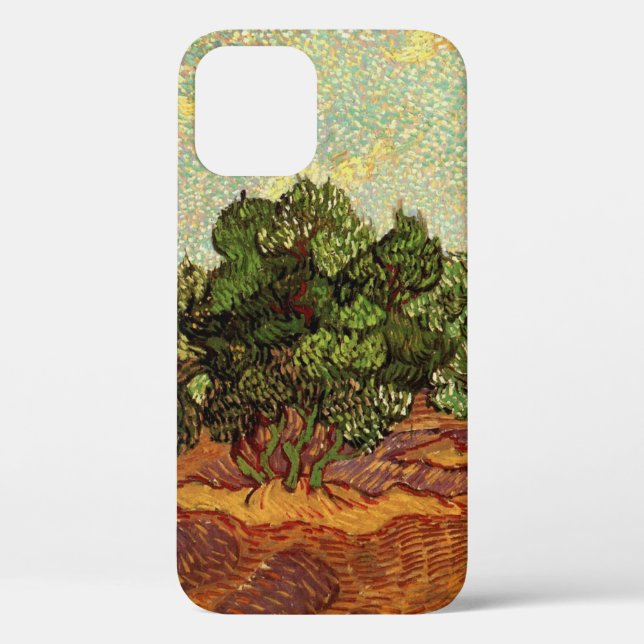 Coques Case-Mate iPhone Oliveraie, ciel bleu pâle de Vincent van Gogh (Verso)