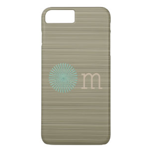 Coques Pour iPhone Om bleu turquoise vert olive zaine rayures