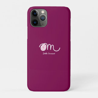 Case-Mate iPhone Case Om Main Minimaliste Personnalisée
