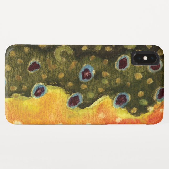 Coques Case-Mate iPhone Omble de fontaine unique pour l'ange de la pêche à (Dos (Horizontal))