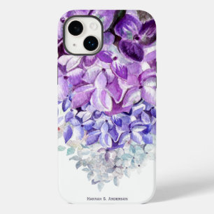 Coque Case-Mate iPhone Ombre blanc bleu lavande Hydrangea Lavender   Pers