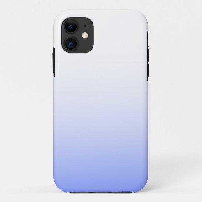 Coques Case-Mate iPhone Ombre bleu doux (Dos)