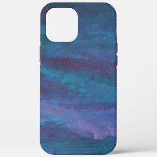 Etui iPhone Case-Mate Ombre bleue Abstraite   Turquoise Turquoise violet
