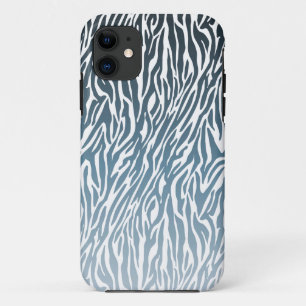 Etui iPhone Case-Mate Ombre d'impression Wild Blue Zebra