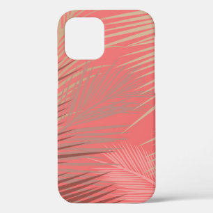 Case-Mate iPhone Case Ombre Feuille de palme sur le corail vivant