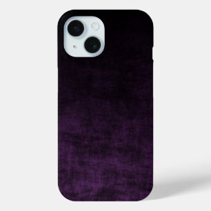 Coque Case-Mate iPhone Ombre noire et violette Grunge