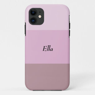Case-Mate iPhone Case Ombre rose violet rayé personnalisé