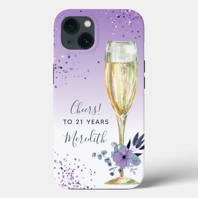 Coques Case-Mate iPhone ombre Teal Champagne (Verso)