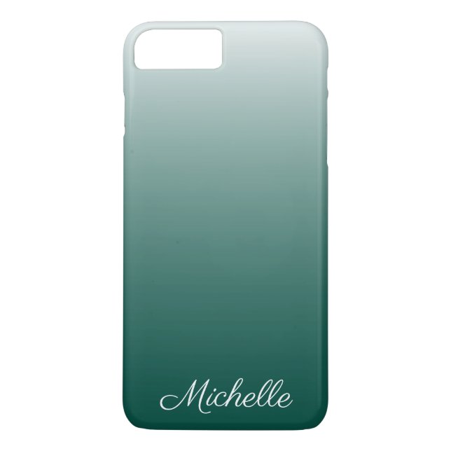Coques Case-Mate iPhone ombre vert (Dos)