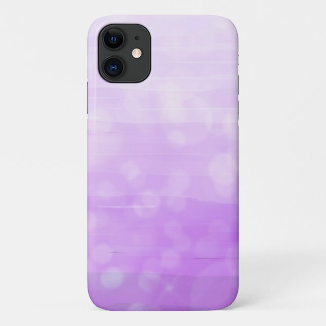 Coques Case-Mate iPhone Ombre violet Bokeh fondu Féminin joli (Dos)
