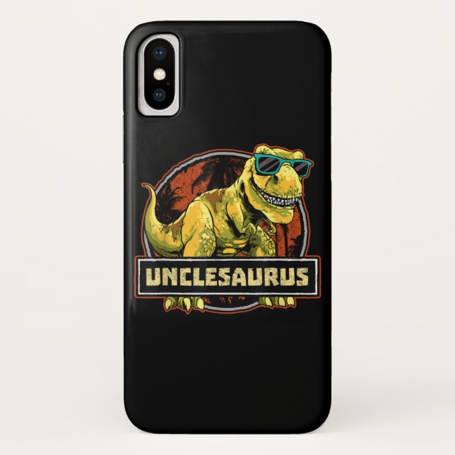 Coques Case-Mate iPhone Oncleasaurus T rex Oncle Saurus Dinosaure (Dos)