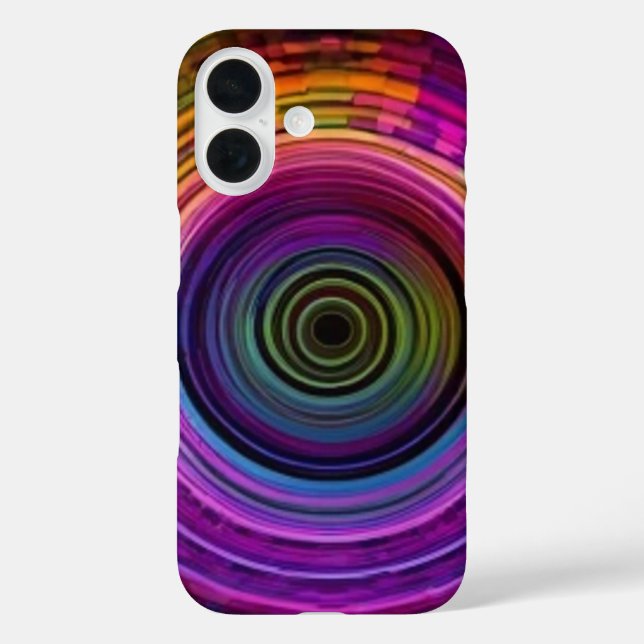 Coques Case-Mate iPhone Ondes arc-en-ciel (Verso)