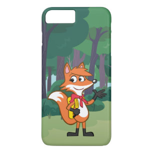 Coque iPhone 7 Plus Ondulation de Fox de Rick   Scarlett de garde