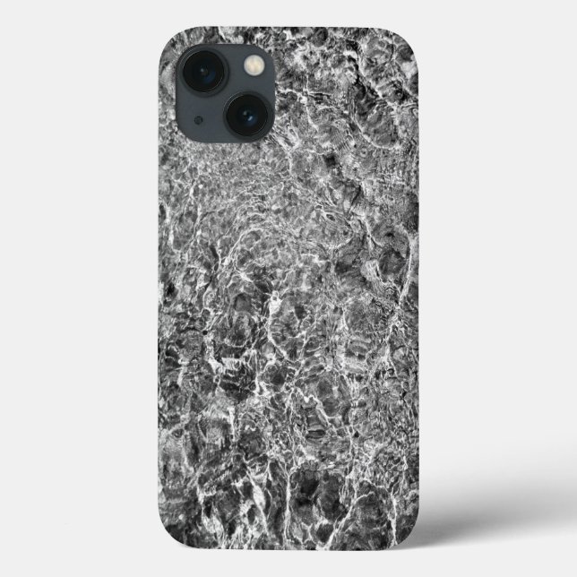 Coques Case-Mate iPhone Ondulations de l'eau de la rivière (Verso)