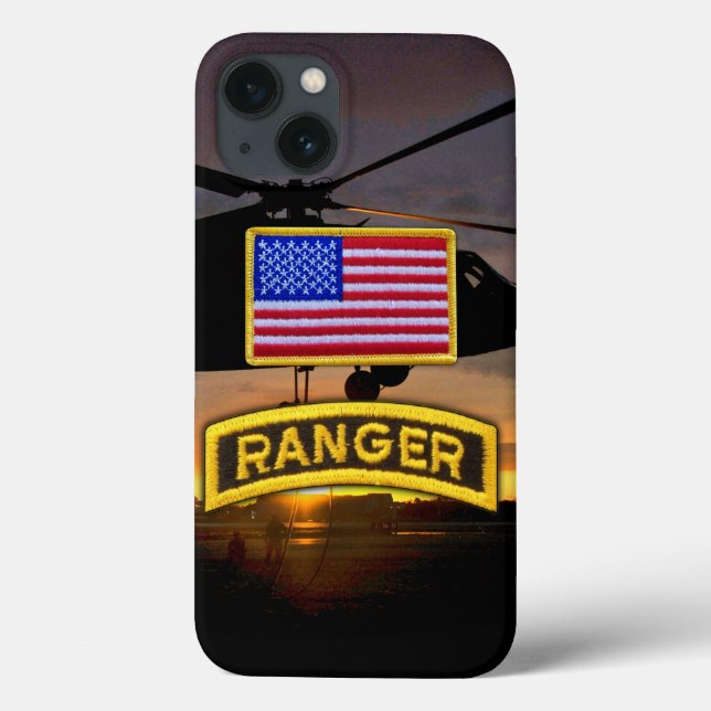 Coques Case-Mate iPhone Onglet vétérans des rangers aéroportés de l'Armée (Verso)