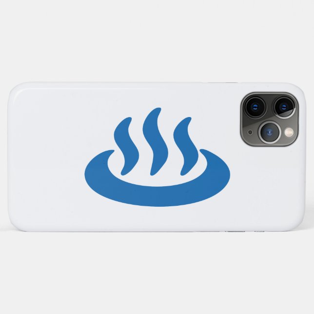 Coques Case-Mate iPhone Onsen ♨ Hot Spring 温 泉 Japonais (Dos (Horizontal))