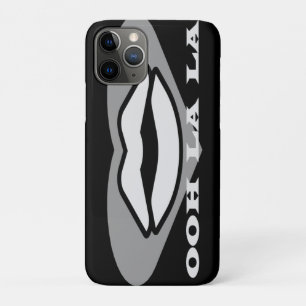 Case-Mate iPhone Case OO La La design thème de beauté rose et noir franç