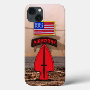 iPhone 13 Coque Opérations spéciales USASOC Vets Patch
