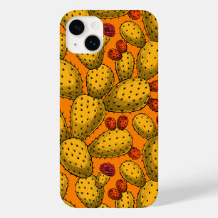 Coque Case-Mate iPhone Opuntie de floraison en jaune