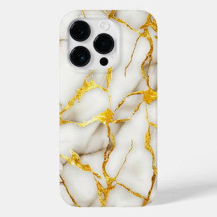 Coque Case-Mate iPhone Or blanc japonais Kintsugi