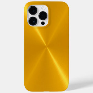 Coque Case-Mate iPhone Or brillant acier inoxydable métal
