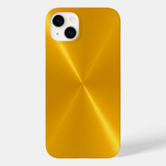 Coque Case-Mate iPhone Or brillant acier inoxydable métal