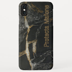 Case-Mate iPhone Case Or de magma - cas de téléphone de "granit-regard"