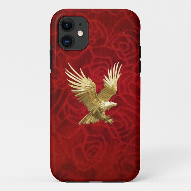 Coques Case-Mate iPhone Or Eagle de vol (Dos)