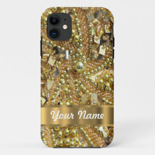 Case-Mate iPhone Case Or élégant bling