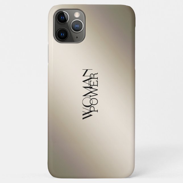 Coques Case-Mate iPhone Or élégant moderne métallisé (Dos)