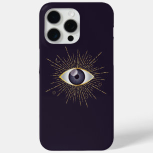 Coque Case-Mate iPhone Or et violet mystique mal oeil Nazar Mati