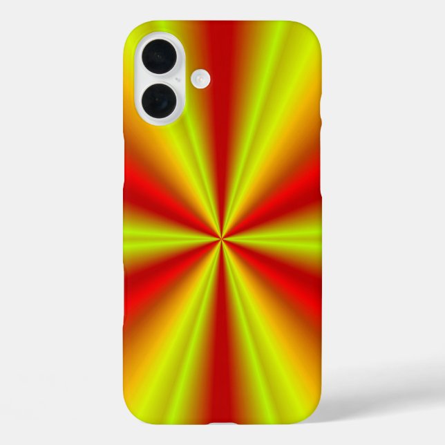 Coques Case-Mate iPhone Or Jaune Arc-en-Ciel Rouge (Verso)