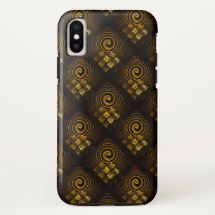 Case-Mate iPhone Case Or Moderne Boho Élégant Motif d'Art Abstrait #502