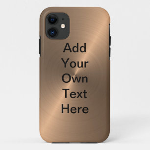 Coque iPhone 11 Or rose