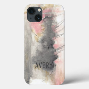 Case-Mate iPhone Case Or rose Abstrait