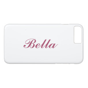 Coques Pour iPhone Or rose et iPhone appelé transparent 7 plus