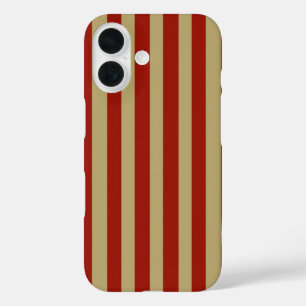 Coque Pour iPhone 16 Or rouge