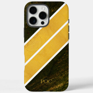 Coque iPhone 16 Pro Max Or vert