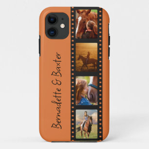 Case-Mate iPhone Case Orange Brûlé 4 Photo Horse Nom de l'animal