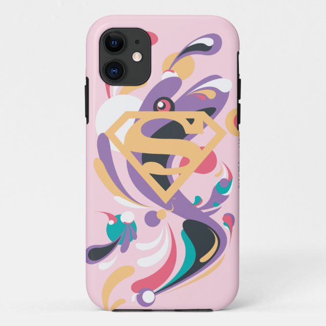 Coques Case-Mate iPhone Orange d'éclaboussure de couleur (Dos)