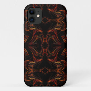 Coques Pour iPhone Orange et Black iPhone 5 Coque-Mate à peine là