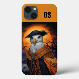 Case-Mate iPhone Case orange et noir éffrayant halloween seagull