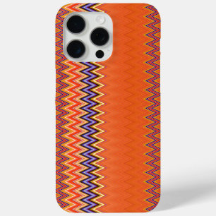 Coque Case-Mate iPhone Orange et Zigzag