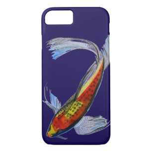 Etui iPhone Case-Mate Orange Koi japonais aquarelle carpe art