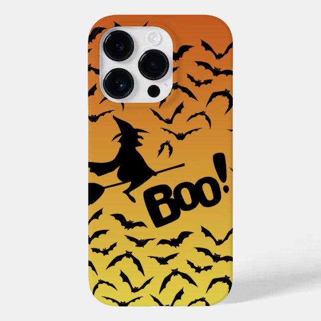 Coques Case-Mate iPhone Orange Ombre Halloween (Verso)