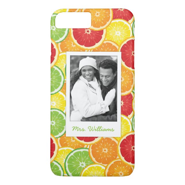 Coques Case-Mate iPhone Orange, pamplemousse, citron et citron| Ajouter vo (Dos)