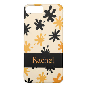 Coque Case-Mate iPhone Orange Splat Attack Iphone personnalisé 7